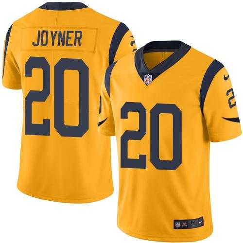 Nike Men & Women & Youth Rams 20 Lamarcus Joyner Yellow Limited Color Rush Jersey,We sell and wholesale Nike Men & Women & Youth Rams 20 Lamarcus Joyner Yellow Limited Color Rush Jersey on line form chian!